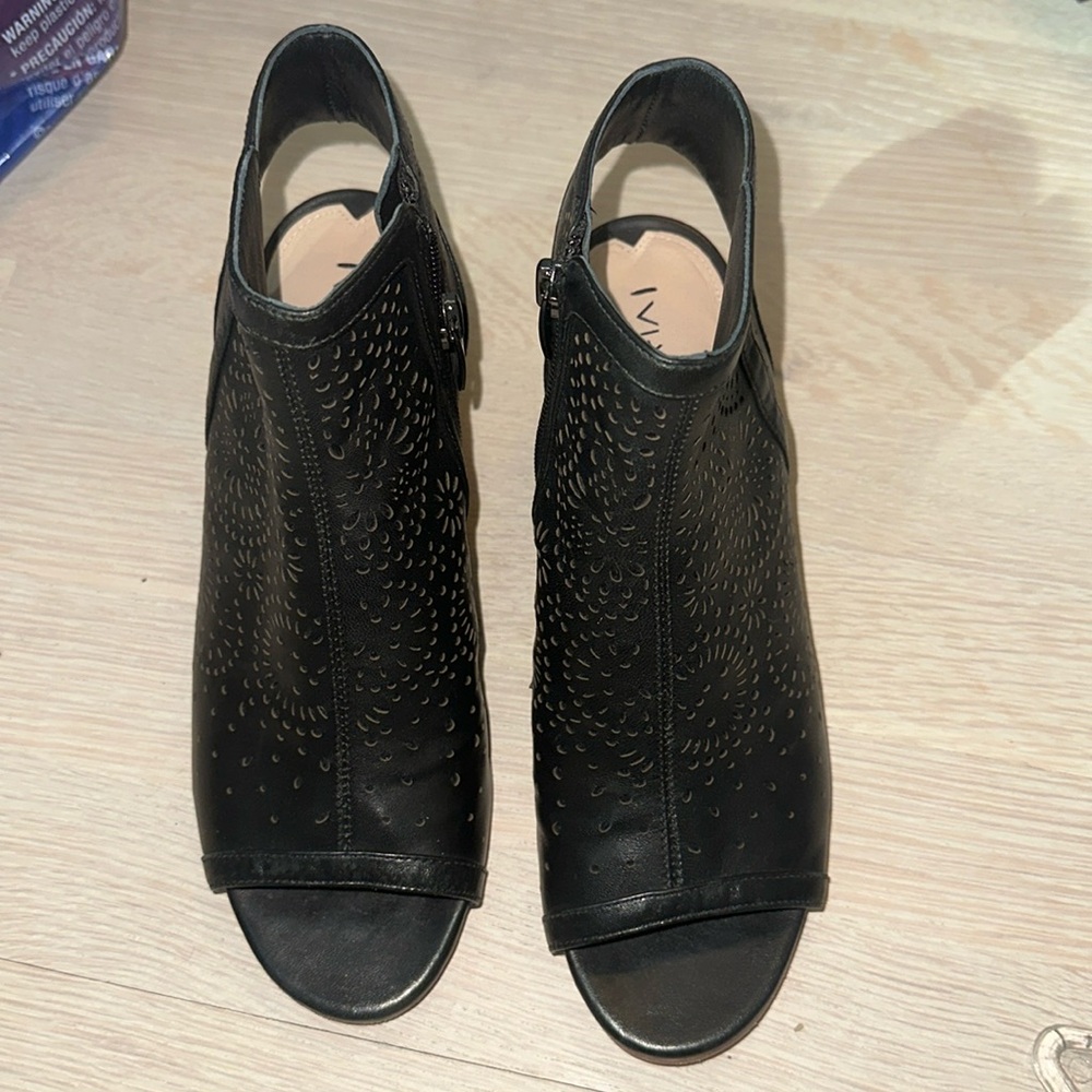 Mia Spiga Black Heel Bootie